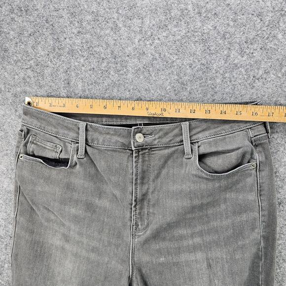 Old Navy Rockstar Jeans Size 14 Womens High Rise Super Skinny Built In Warm - Picture 5 of 15